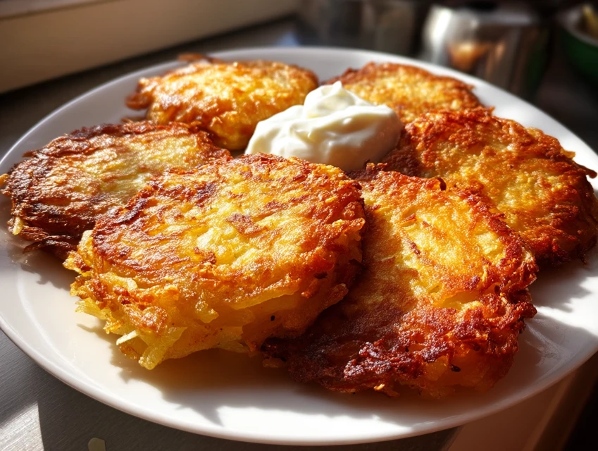 Galettes De Pommes De Terre Croustillantes