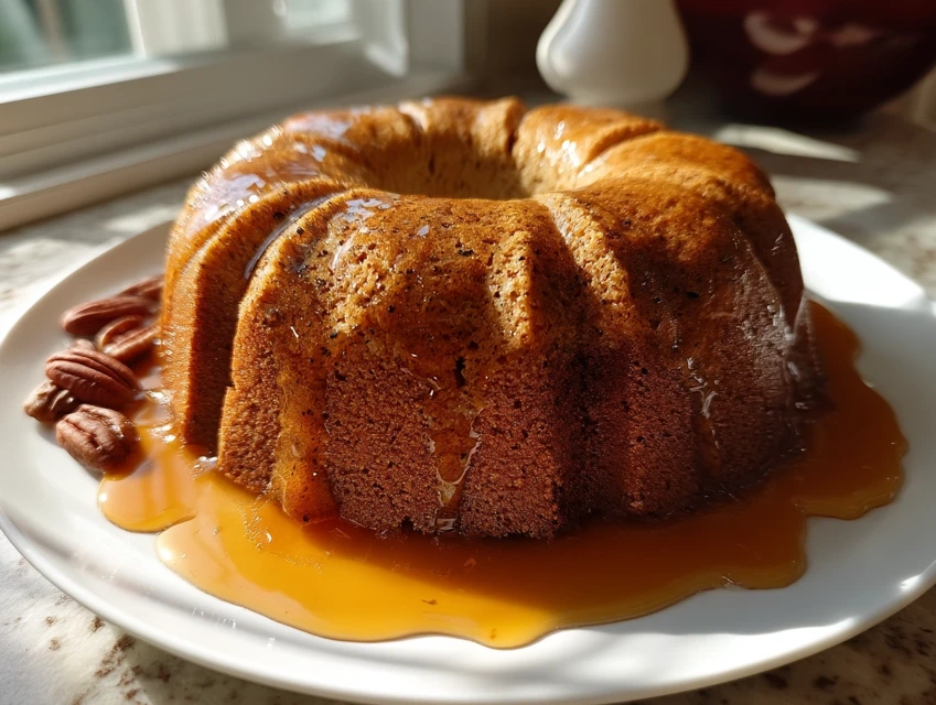 moelleux à la vanille et sirop d’érable maison