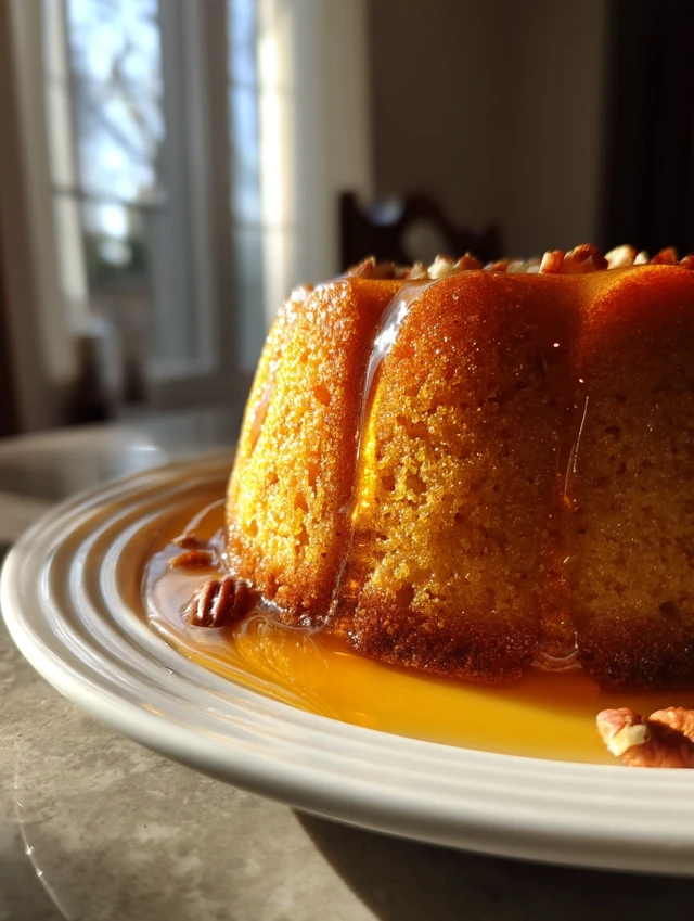 Moelleux à la vanille et sirop d'érable