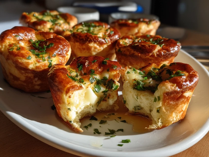 Petits Gâteaux Aux Œufs Et Fromage Fondant