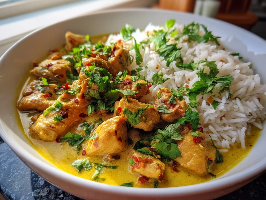 Poulet Au Curry Coco