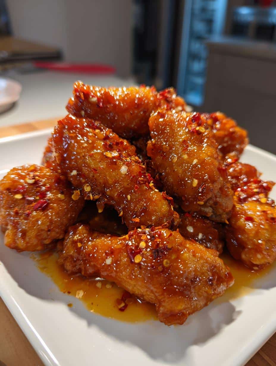 Ailes de poulet au miel piquant - detail 1