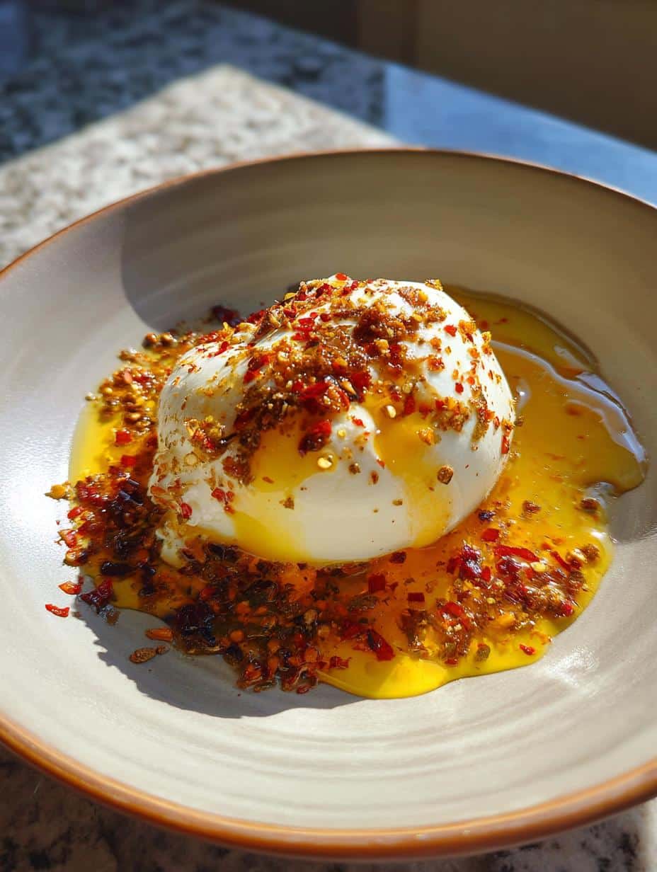 Burrata au miel épicé - detail 2