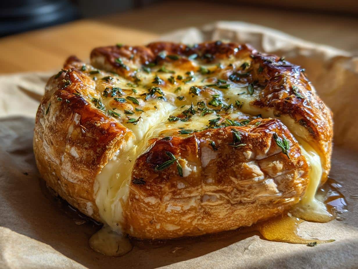 Camembert rôti au four