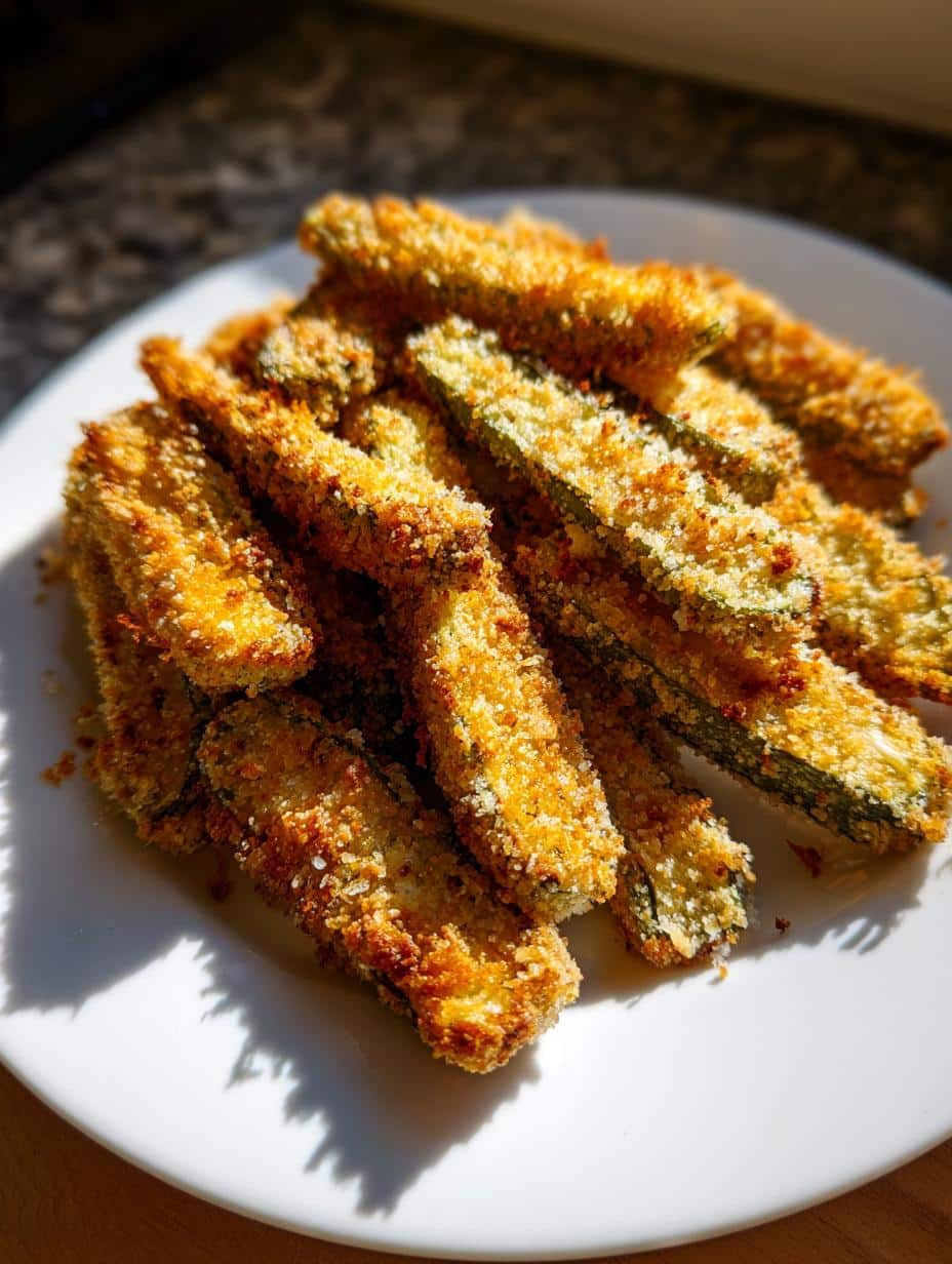 Cornichons panés au four - detail 1