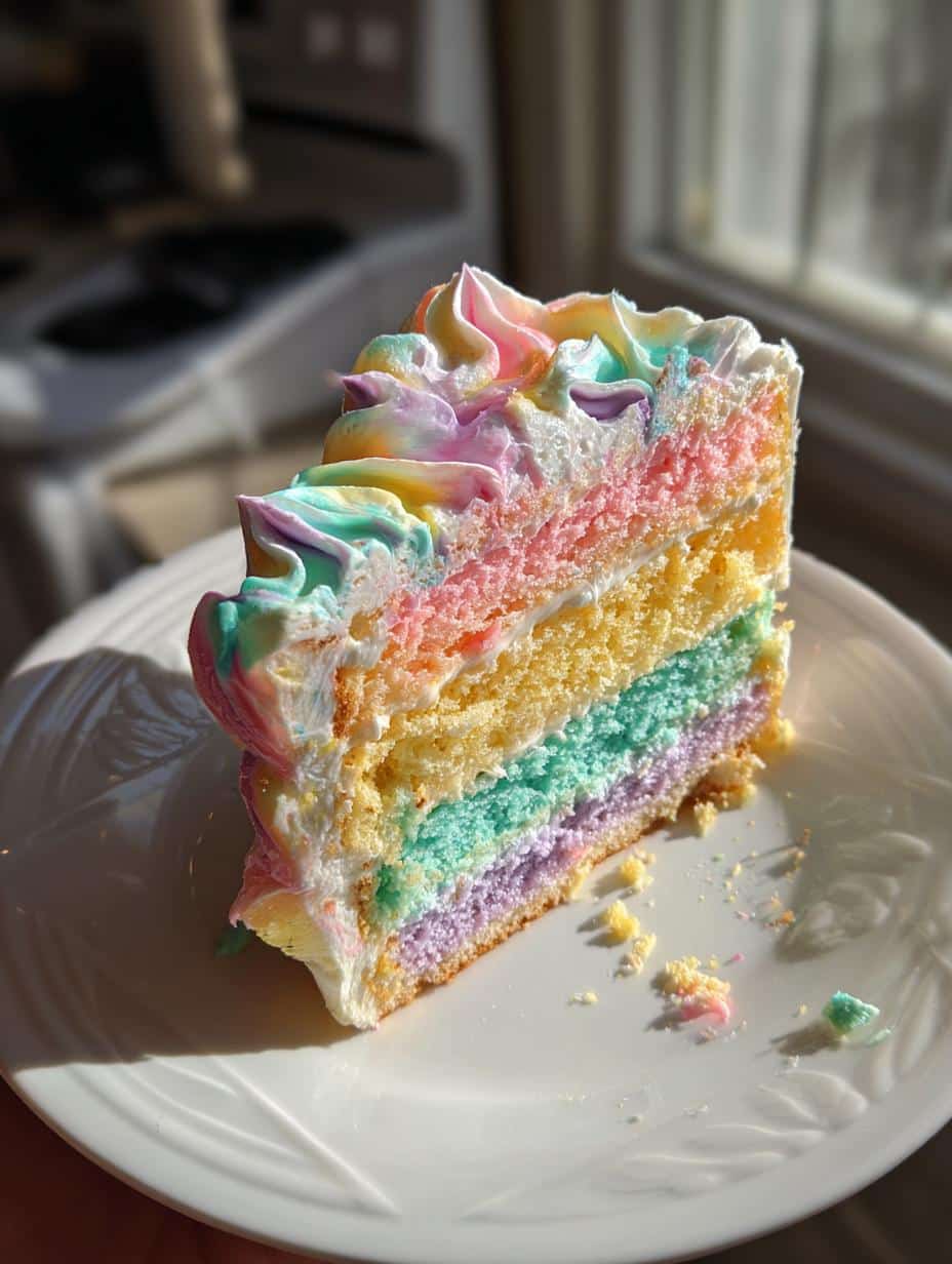 Gâteau licorne déstructuré - detail 2