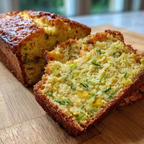 Gâteau surprise aux cornichons sucrés