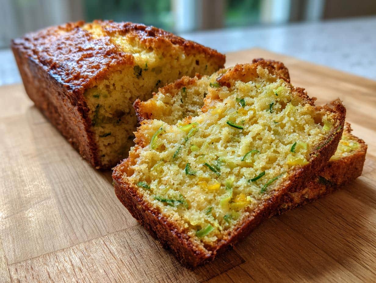Gâteau surprise aux cornichons sucrés