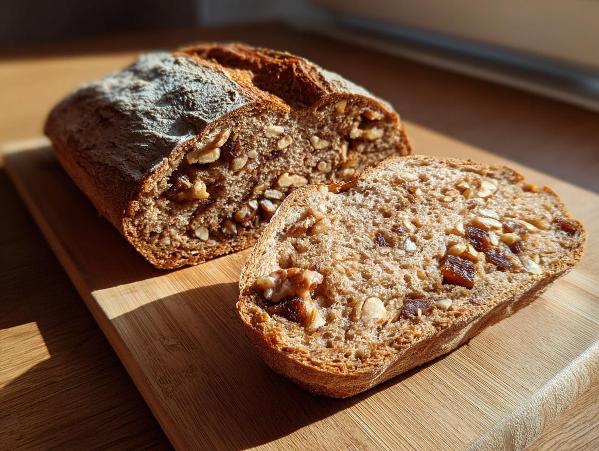 Pain aux noix et aux figues