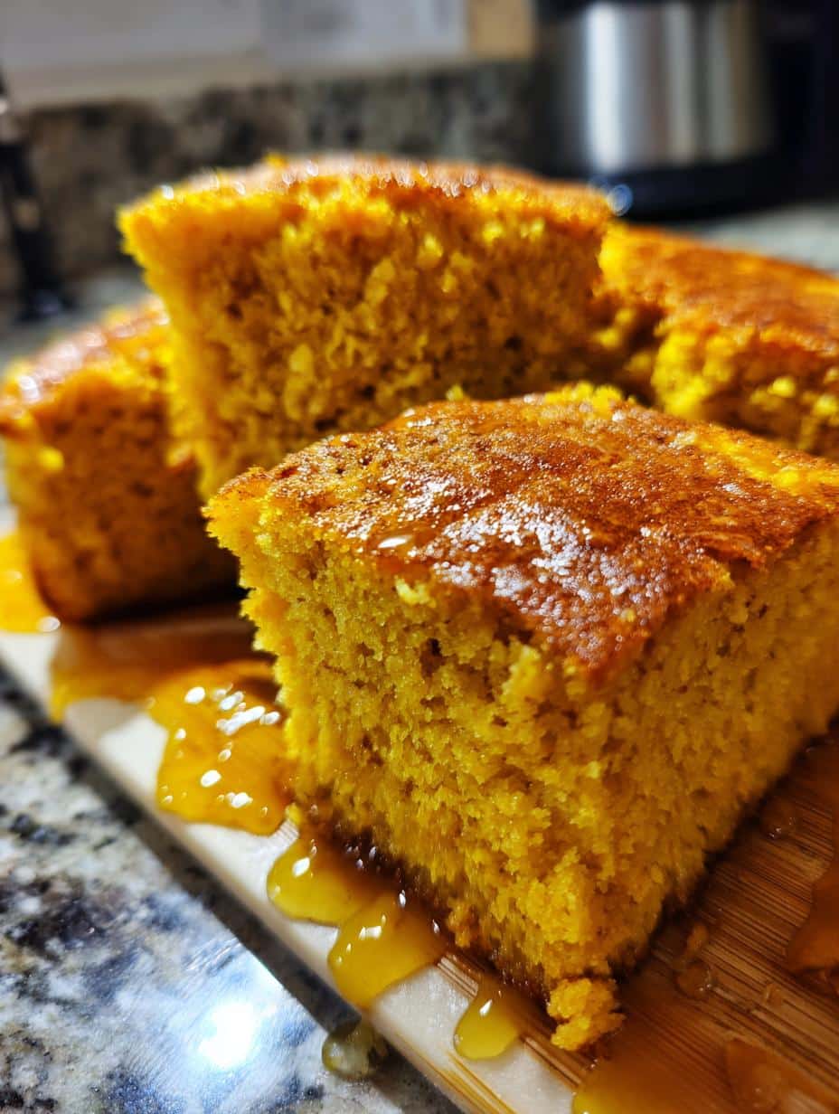 Pain de maïs au miel épicé - detail 1