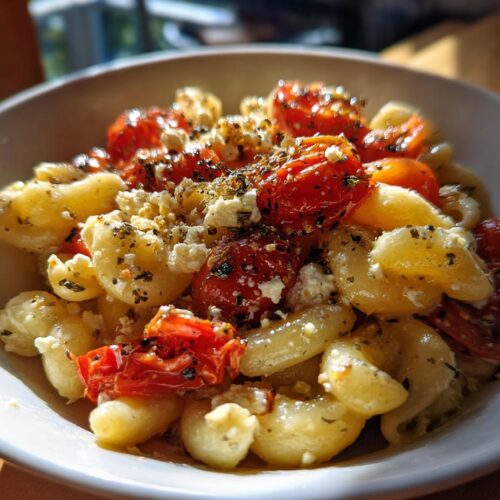 Pâtes feta au four virales