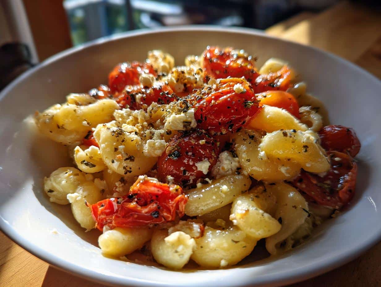 Pâtes feta au four virales