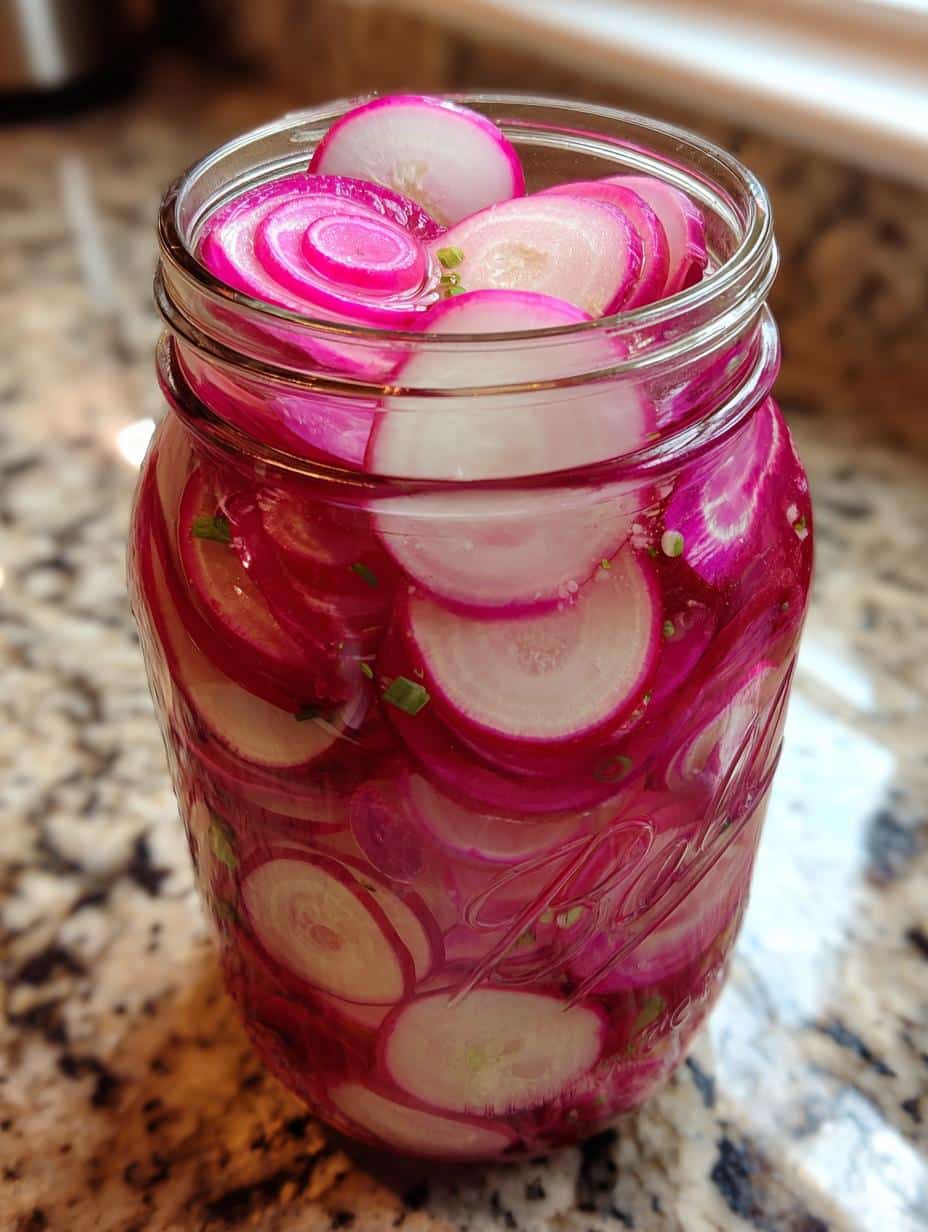 Radis fermentés à l'asiati - detail 1