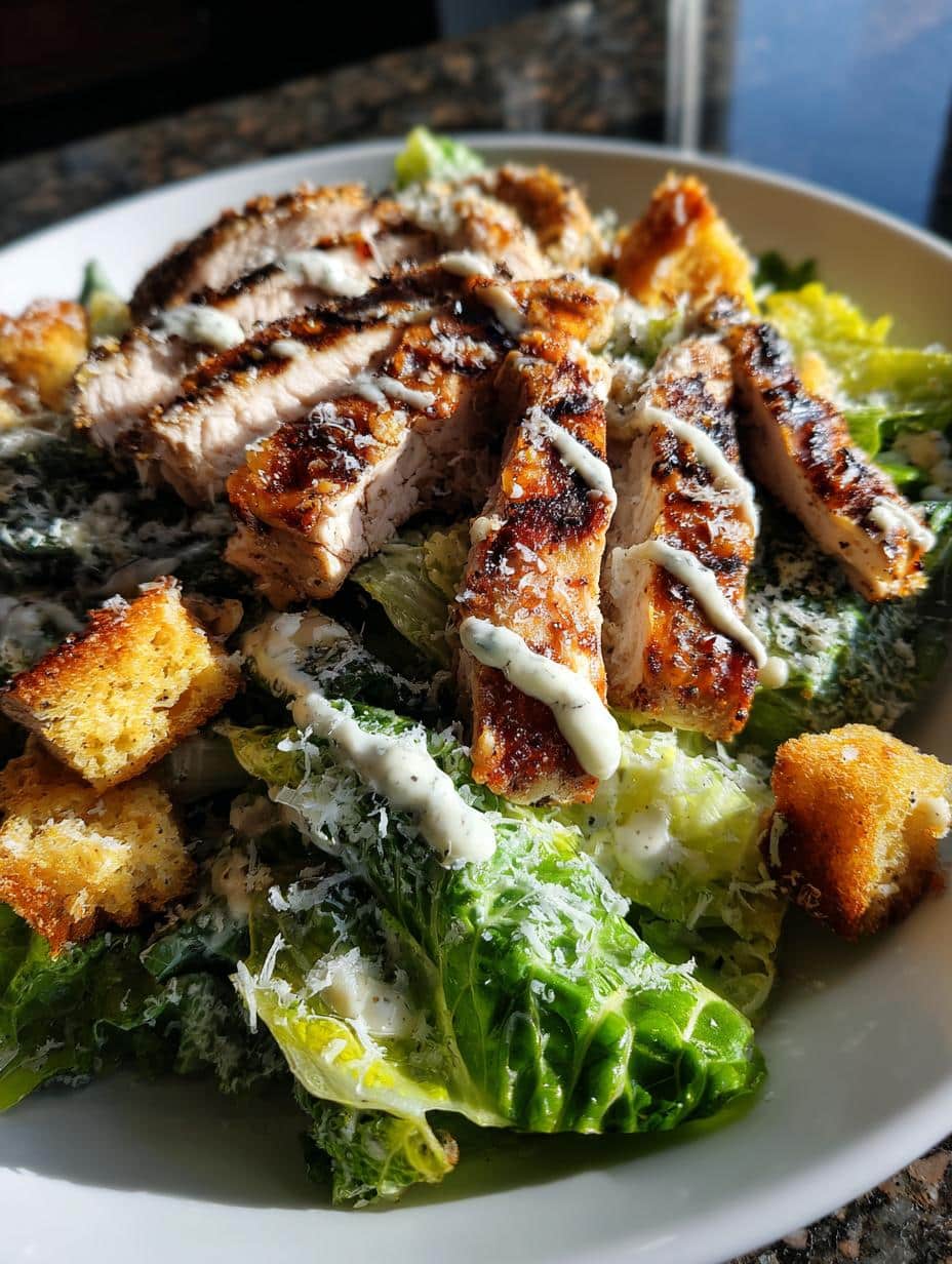 Salade César au poulet grillé - detail 1