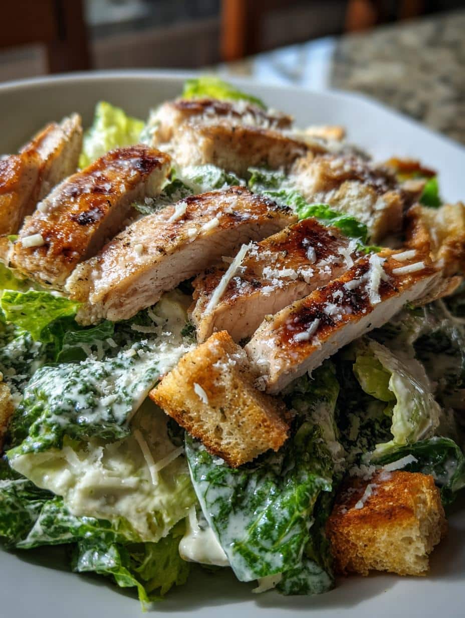 Salade César au poulet grillé - detail 2