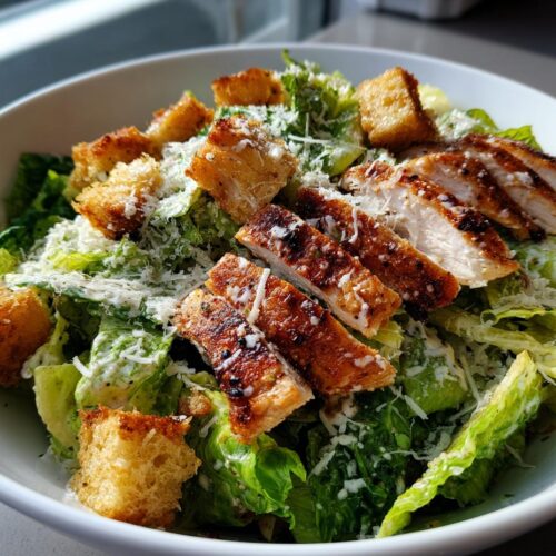 Salade César au poulet grillé