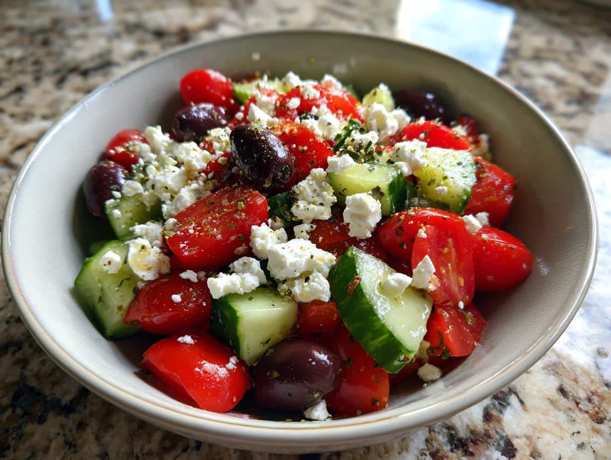 Salade grecque authentique