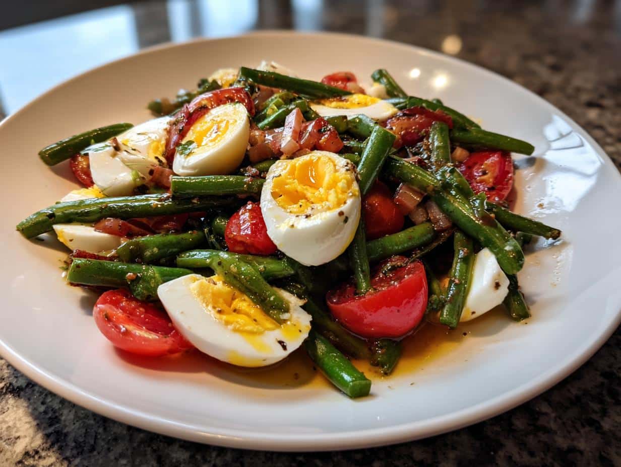 Salade niçoise traditionnelle