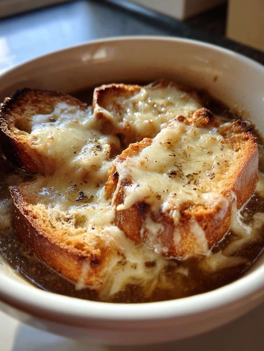 Soupe oignon gratinée - detail 1