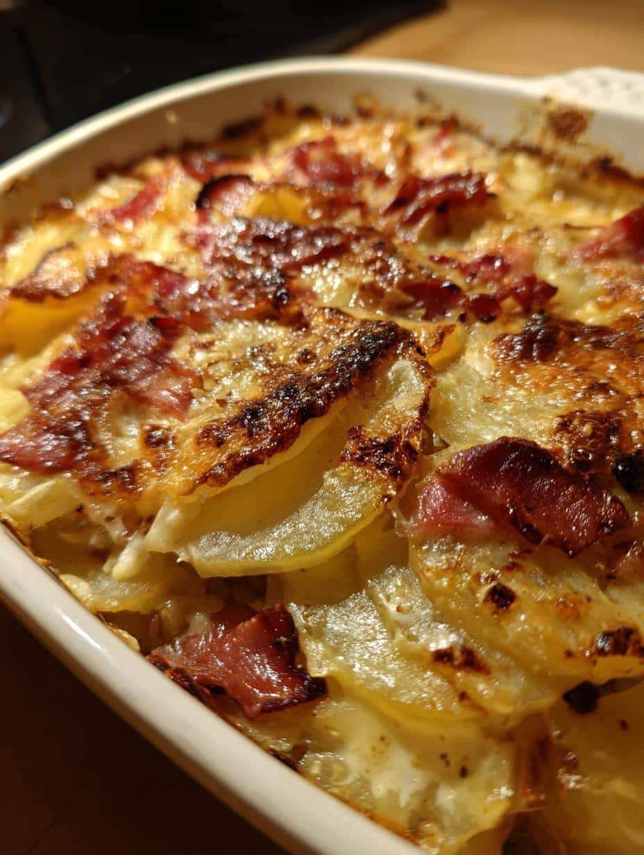 Tartiflette savoyarde - detail 1