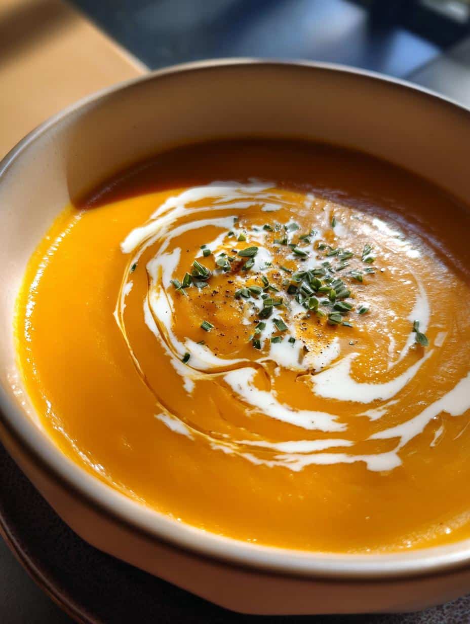 Velouté de carottes au gingembre - detail 2