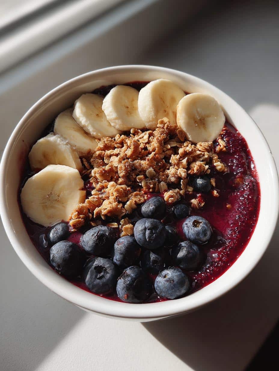 Bol açai décoré - detail 1