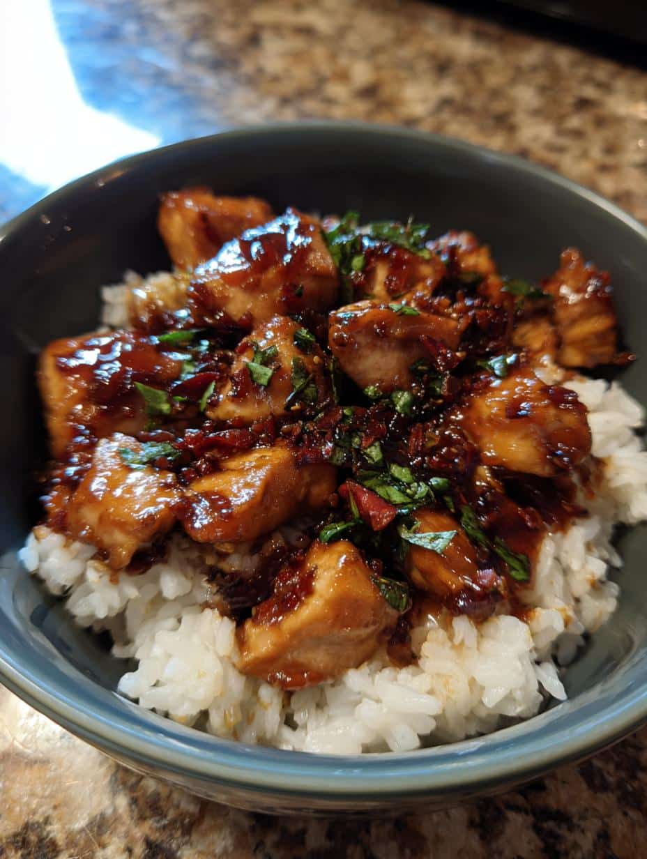 Bol de riz poulet teriyaki - detail 1