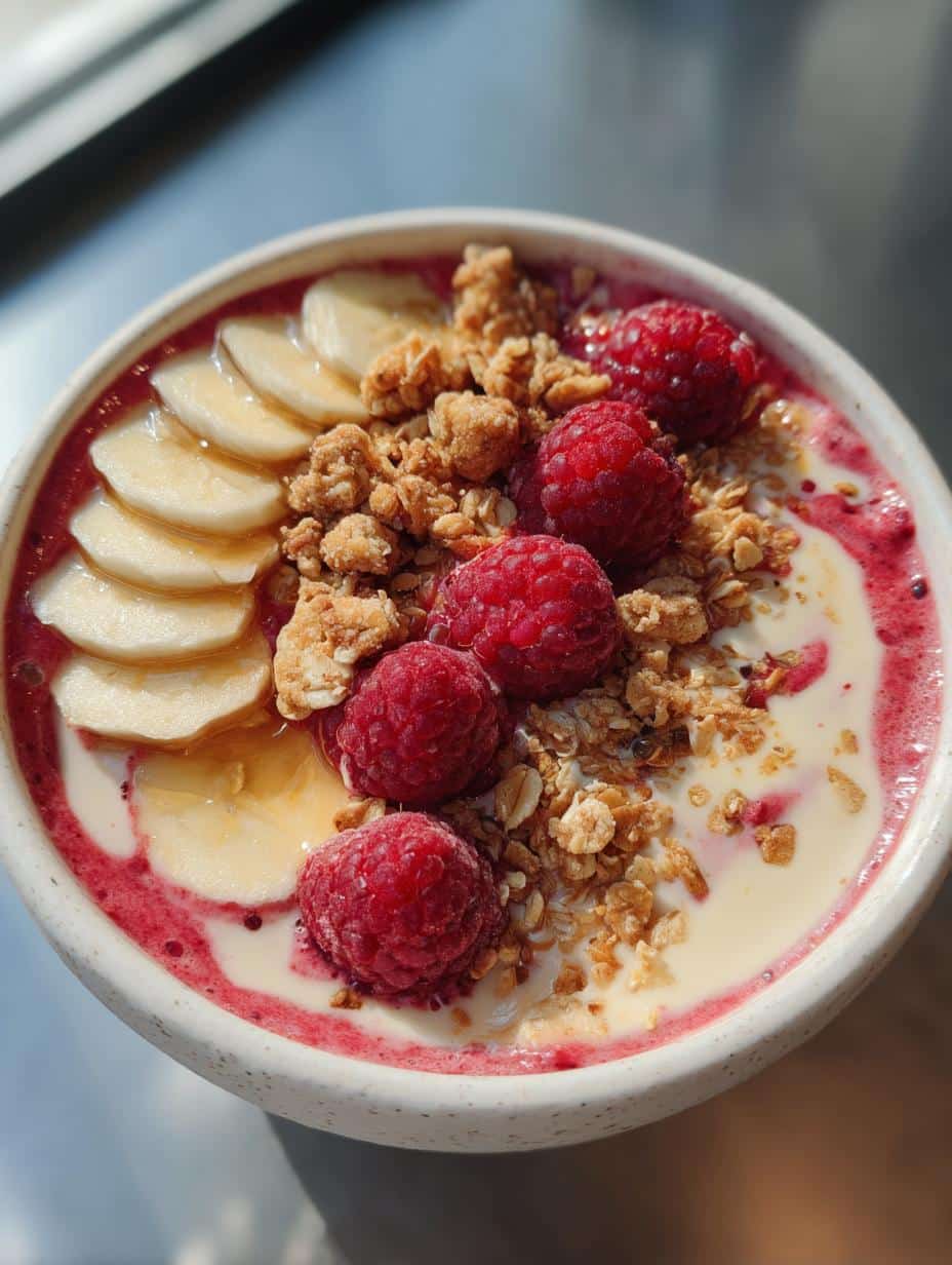 Bol de smoothie artistique - detail 1