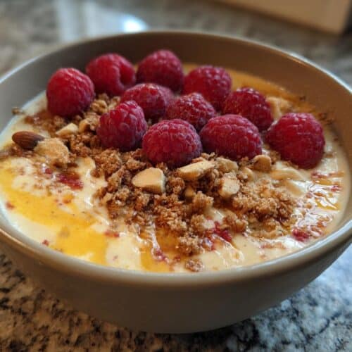 Bol de smoothie artistique