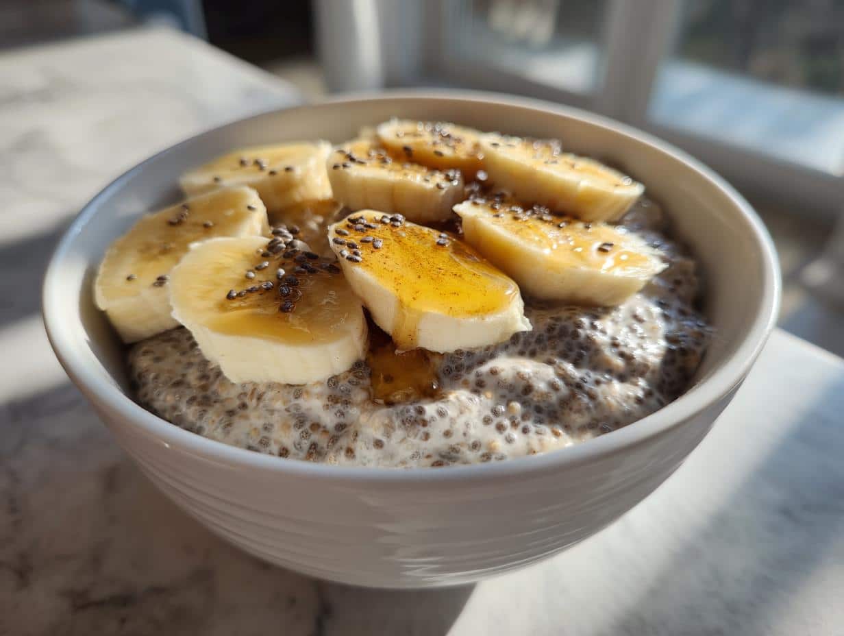 Bol petit-déjeuner graines de chia