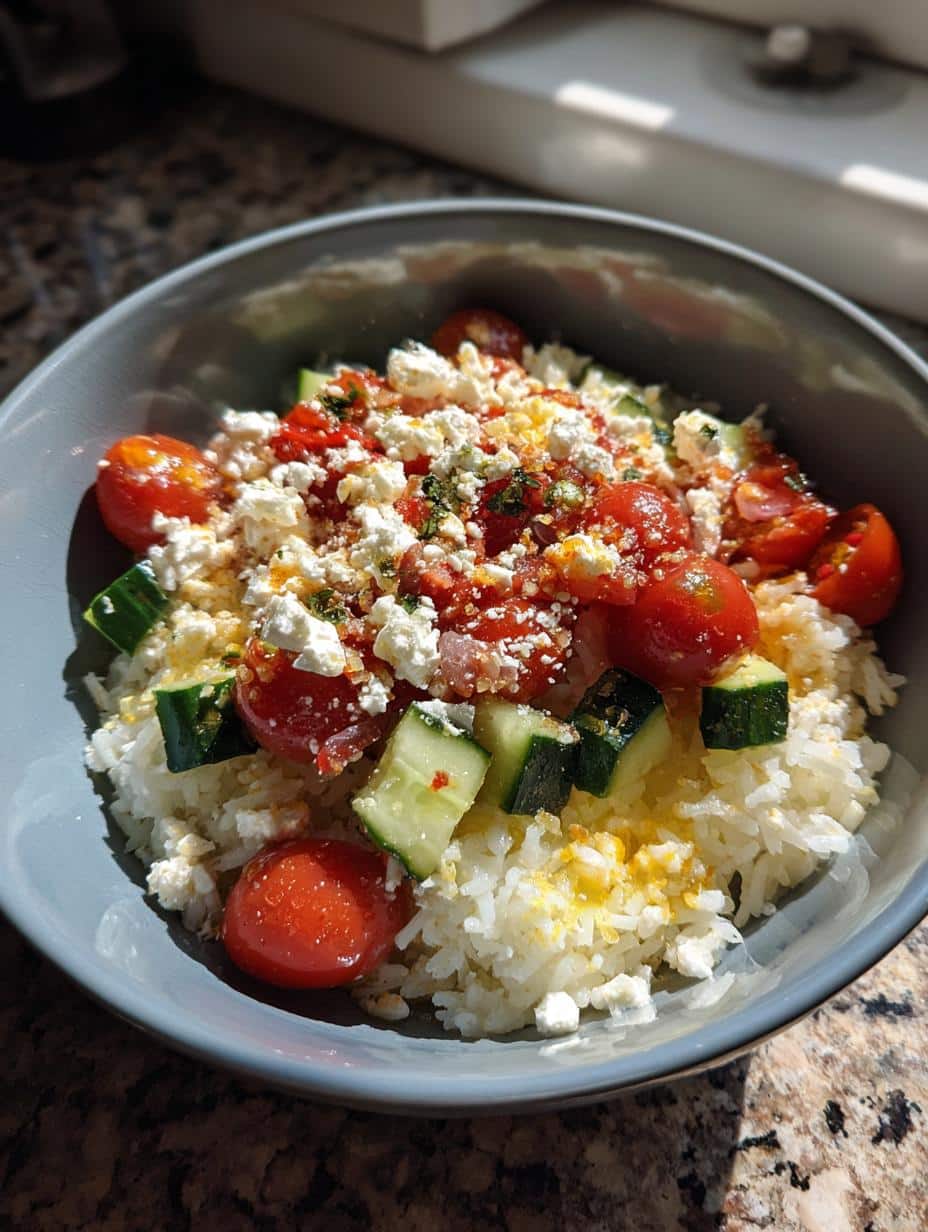 Bol poké méditerranéen - detail 1