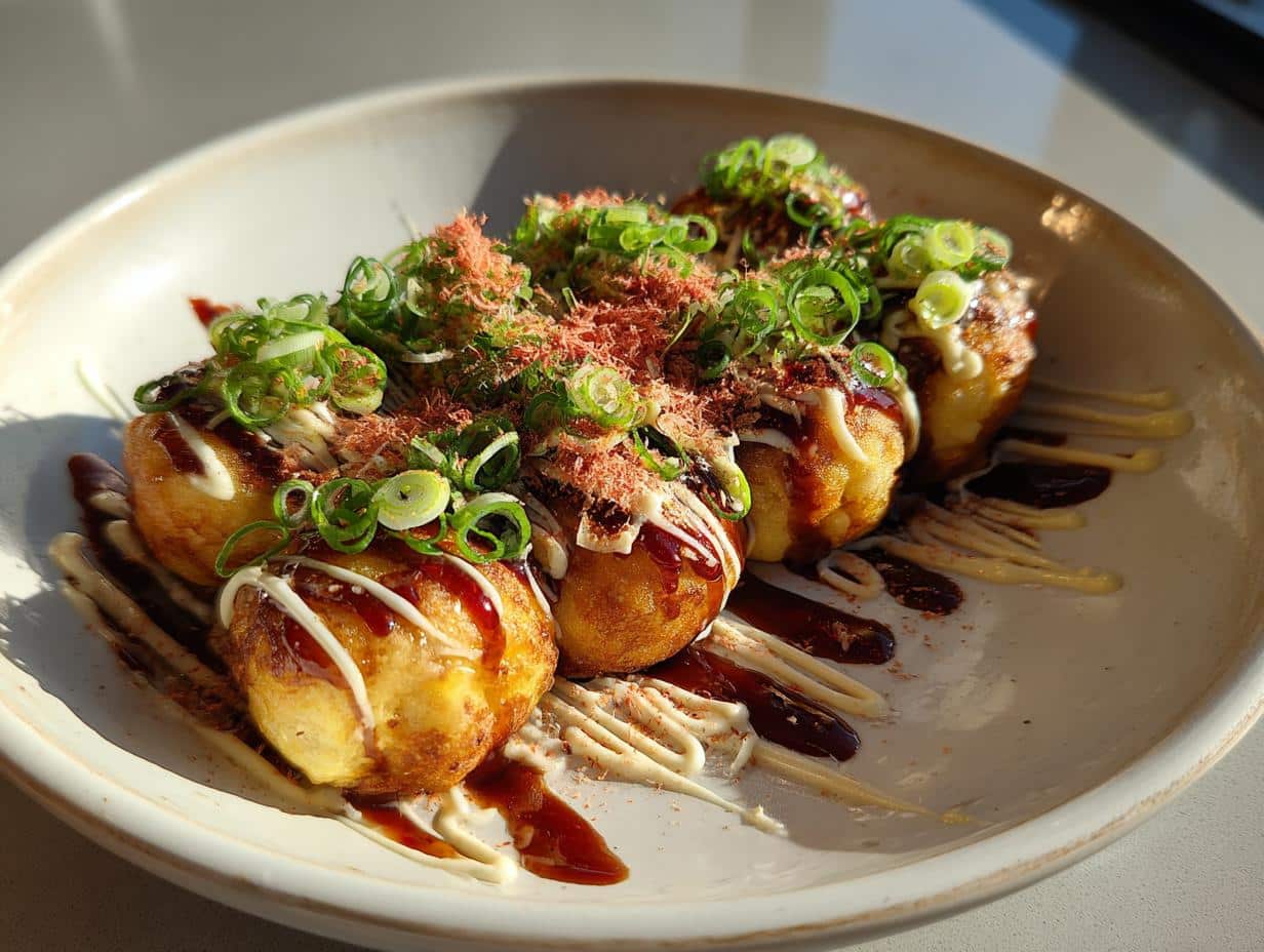 Boulettes de poulpe takoyaki