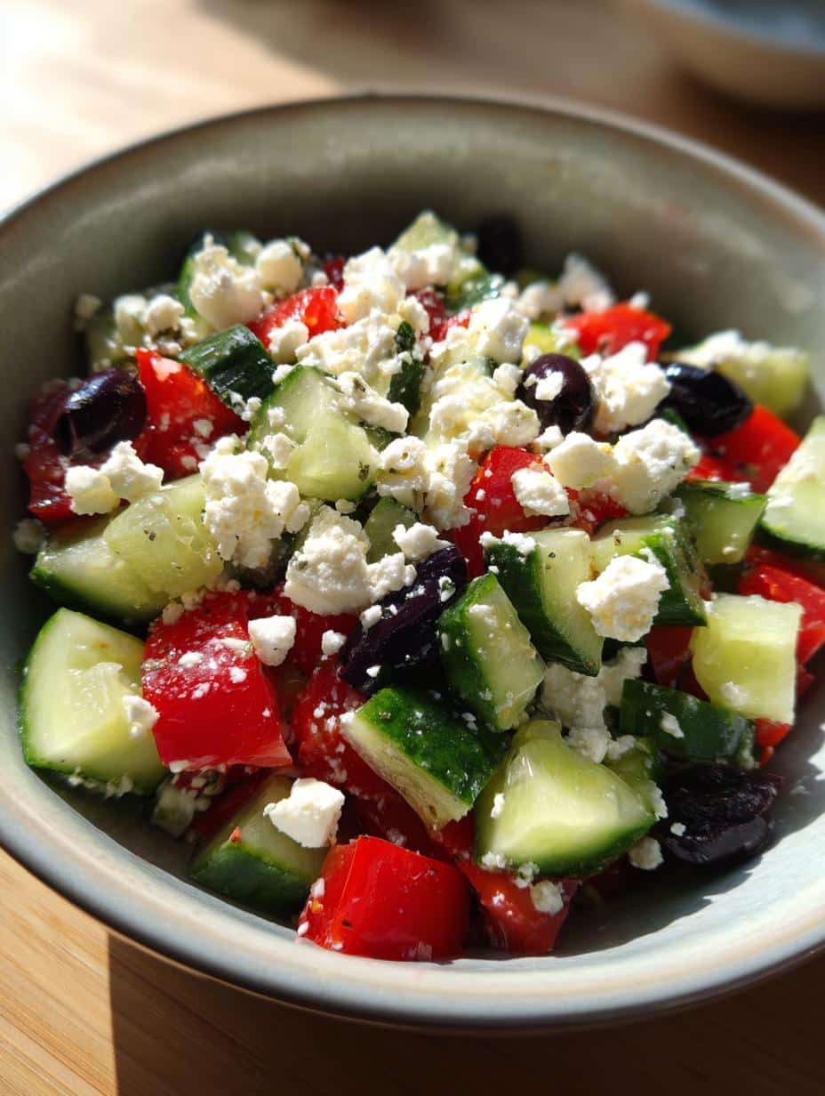 Bowl grec feta-concombre - detail 1