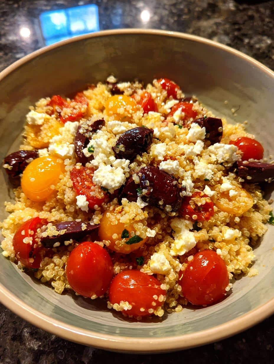 Bowl quinoa méditerranéen - detail 1