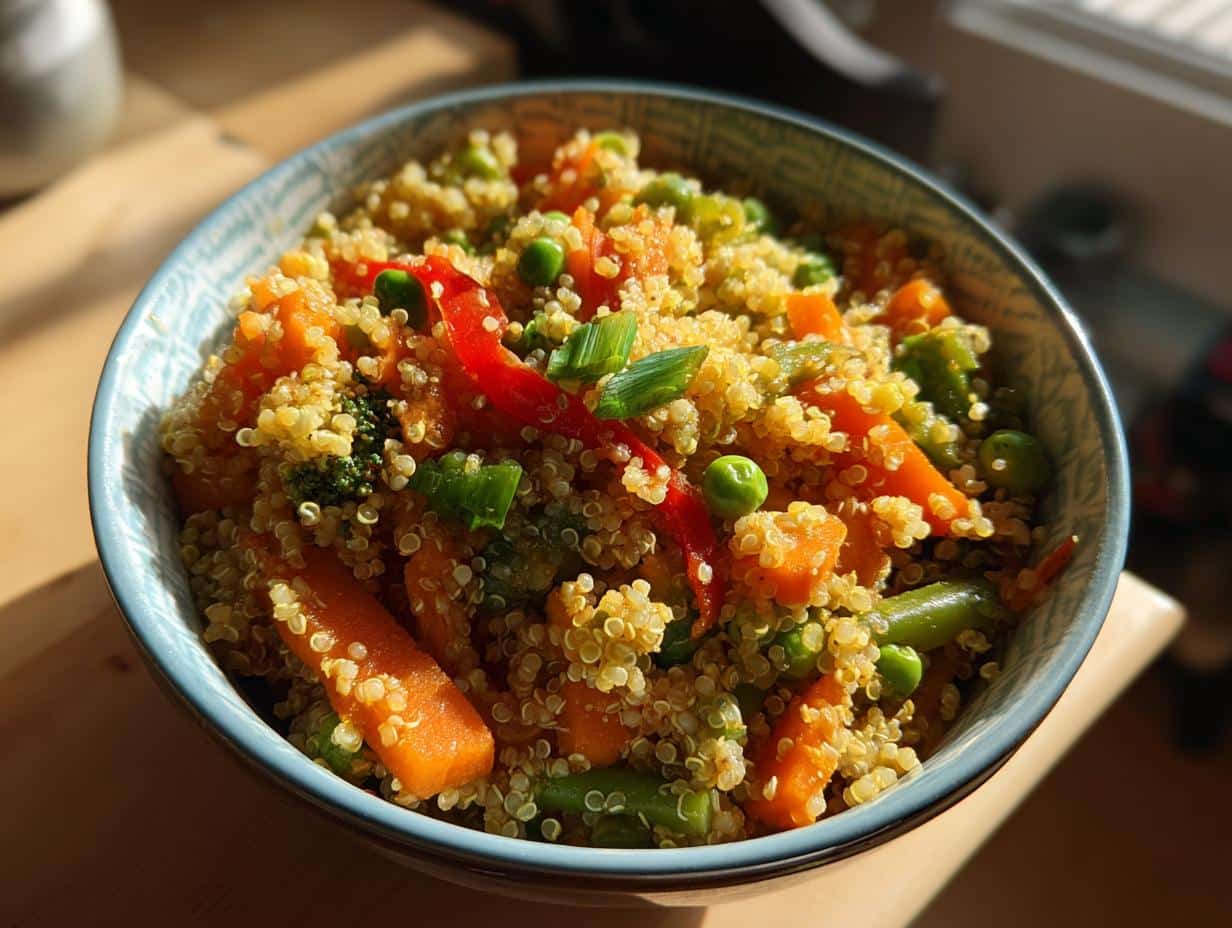 Bowls quinoa préparés à l'avance