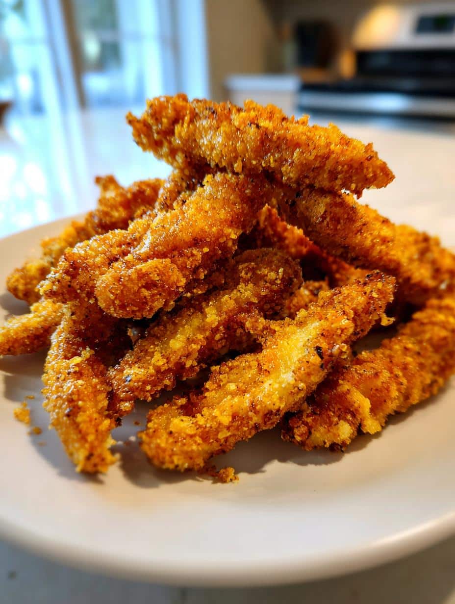 Bâtonnets de cornichons panés - detail 1