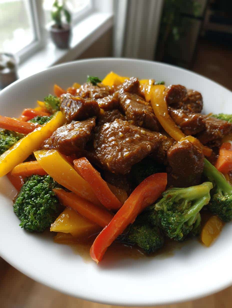 Bœuf sauté aux légumes - detail 1
