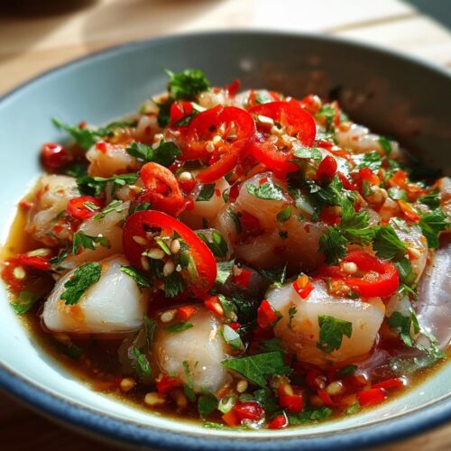 Ceviche à l'asiatique