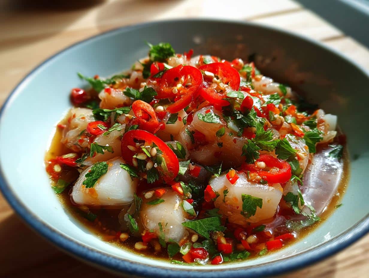 Ceviche à l'asiatique