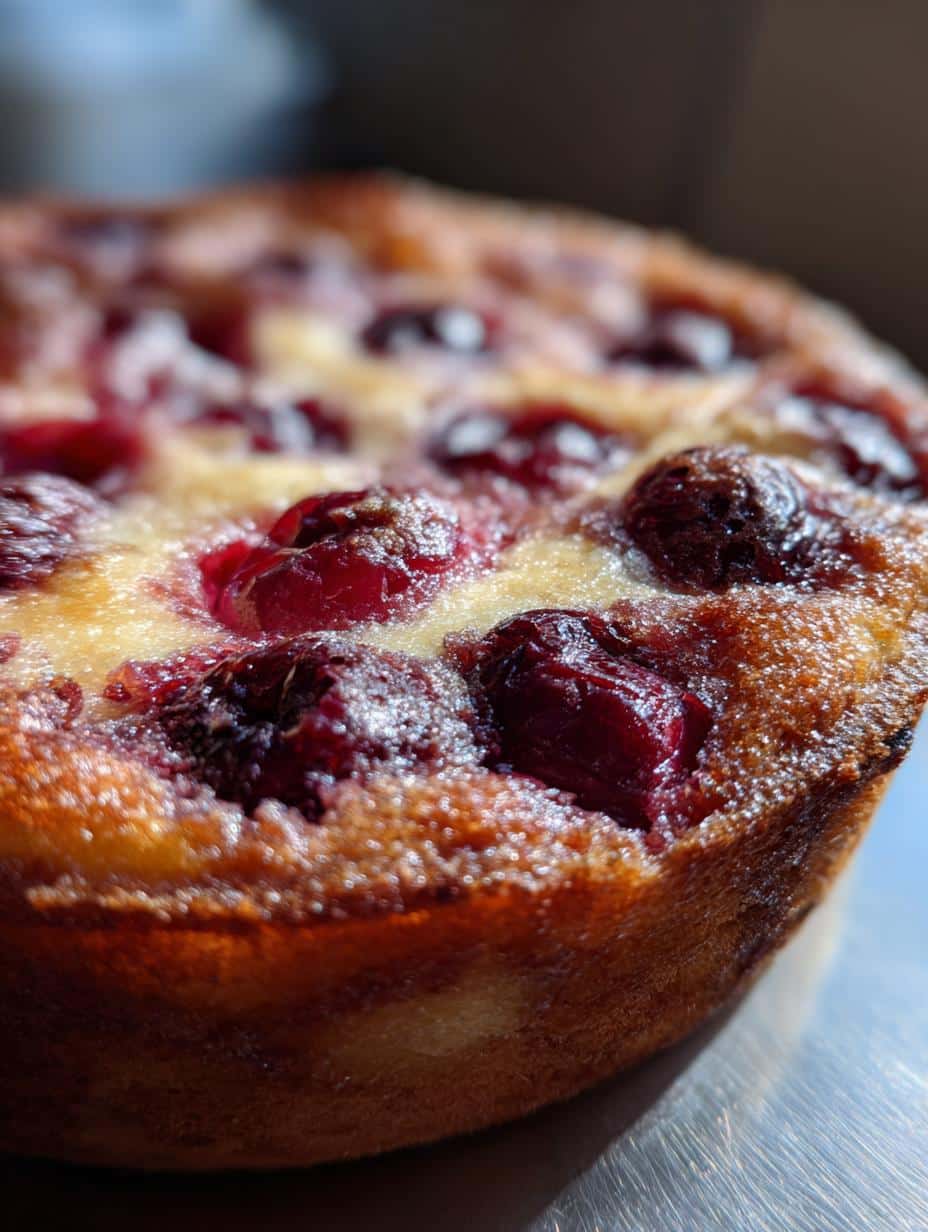 Clafoutis aux cerises revisité - detail 1