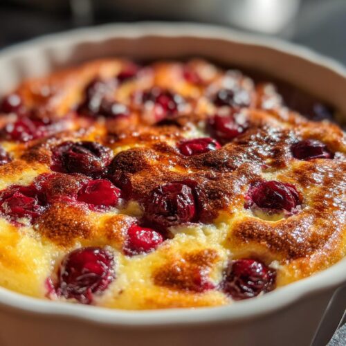 Clafoutis aux cerises revisité