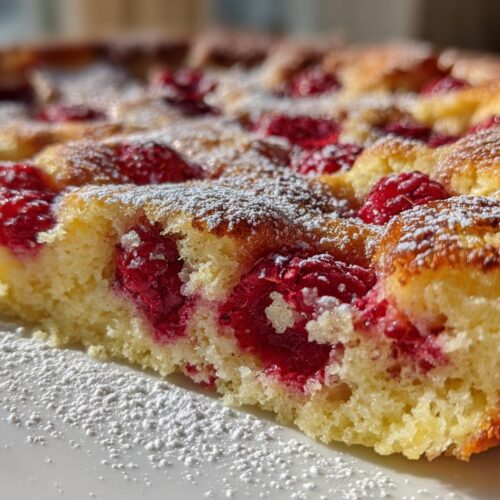 Clafoutis framboises