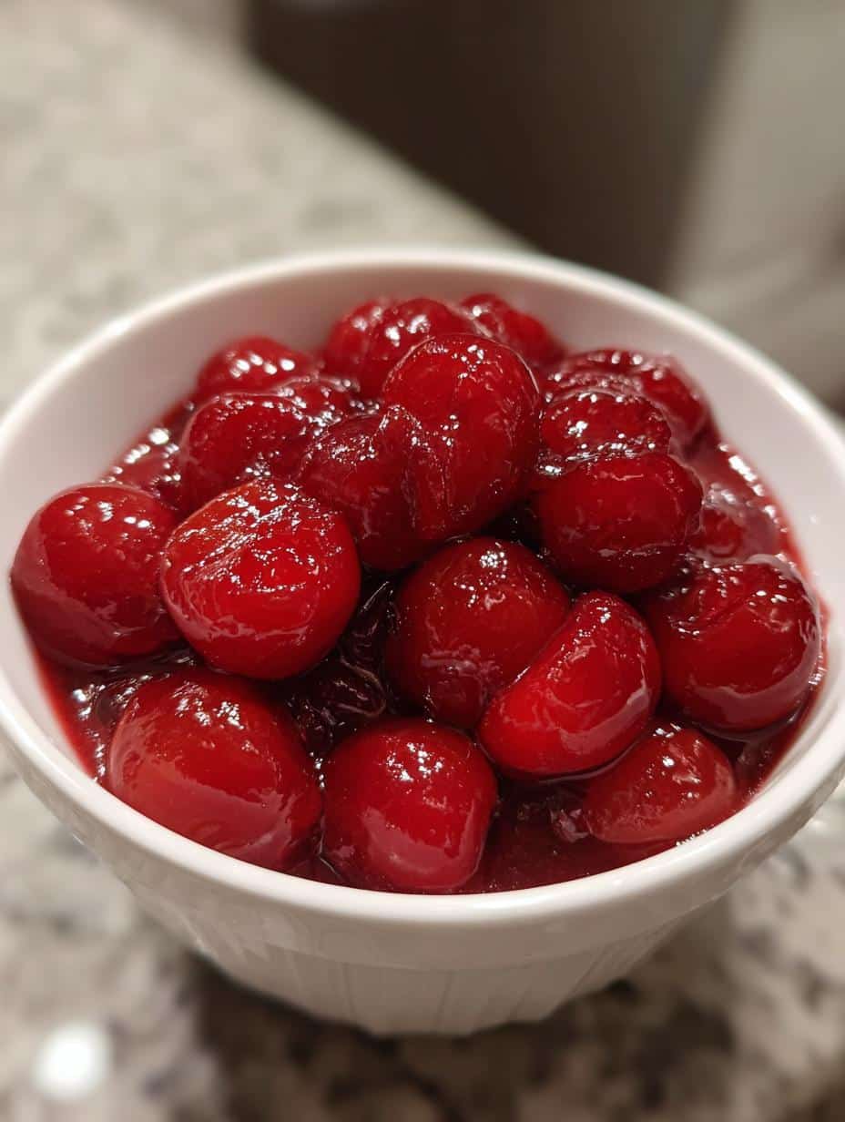 Compote de cerises à la vanille - detail 1
