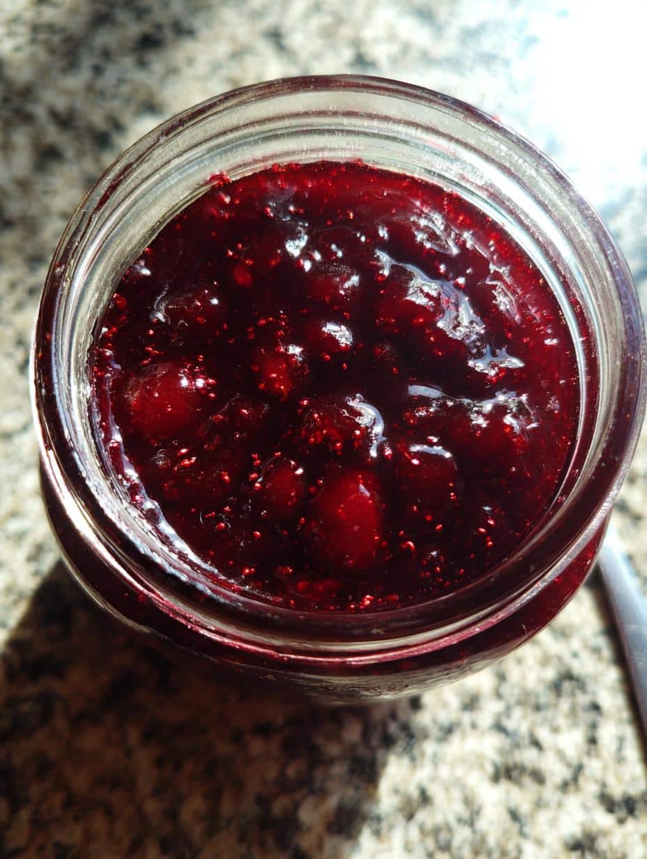 Confiture de cerises maison - detail 1