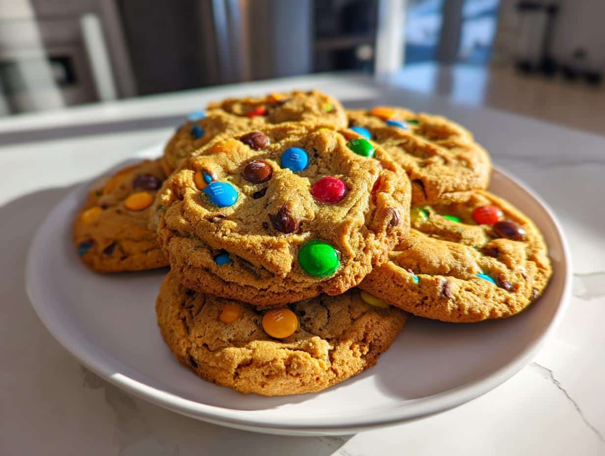 Cookies M&M's colorés