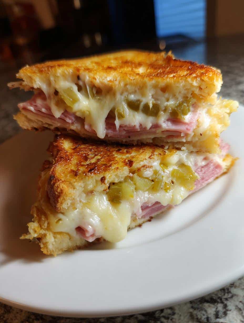 Croque-monsieur aux cornichons - detail 1