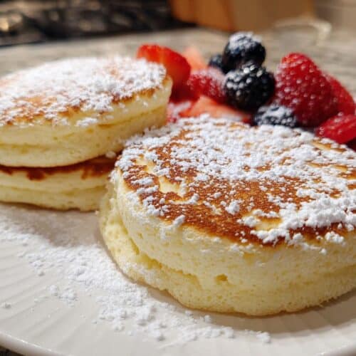 Crêpes soufflées japonaises