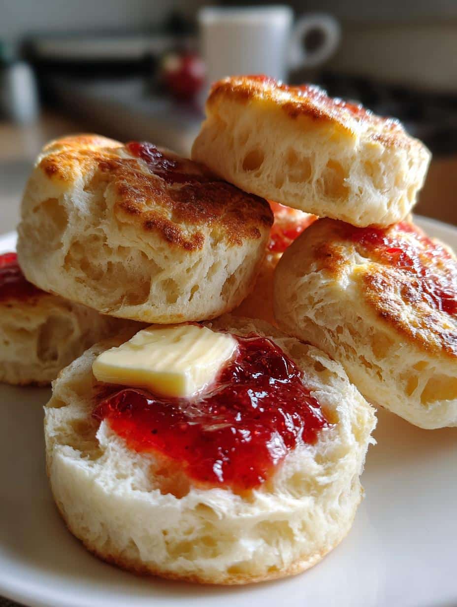 Crumpets anglais - detail 1