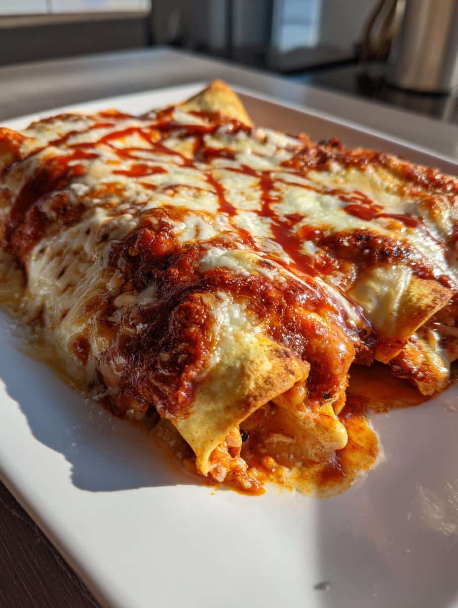 Enchiladas gratinées - detail 1