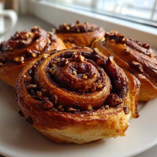 Escargots chocolat-noisette